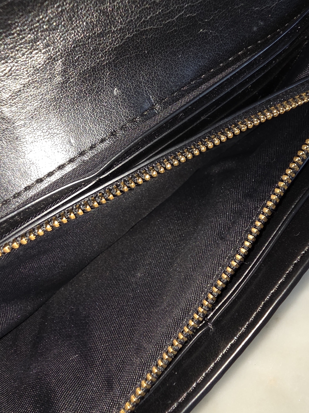 Rare Coach Black Pebbled Leather W/ Double turnlock Gold Plate Wallet - Picture 12 of 16